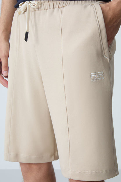 Cotton Thick Soft Textured Standard Fit Basic Men's Shorts - 81277
