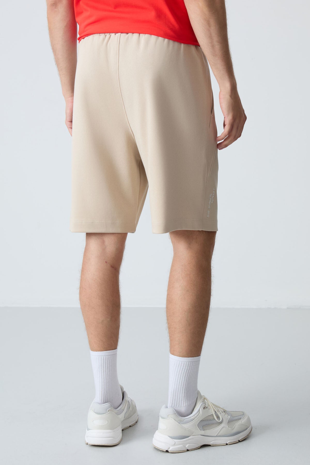 Cotton Thick Soft Textured Standard Fit Basic Men's Shorts - 81278