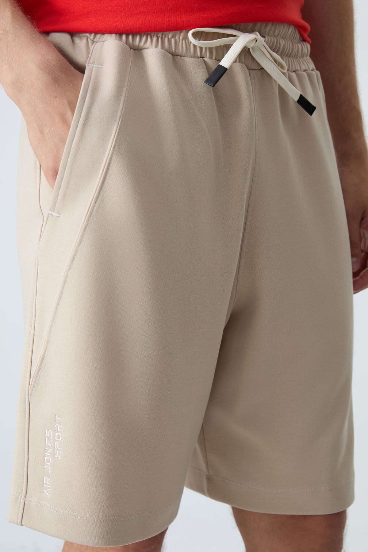 Cotton Thick Soft Textured Standard Fit Basic Men's Shorts - 81278