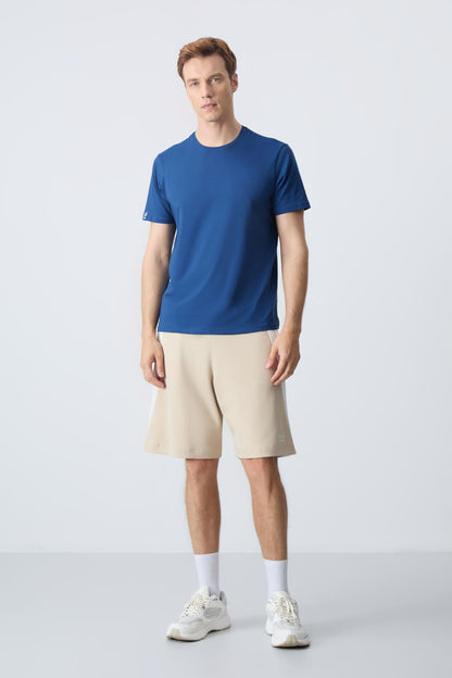 Cotton Thick Soft Textured Standard Fit Basic Men's Shorts - 81280