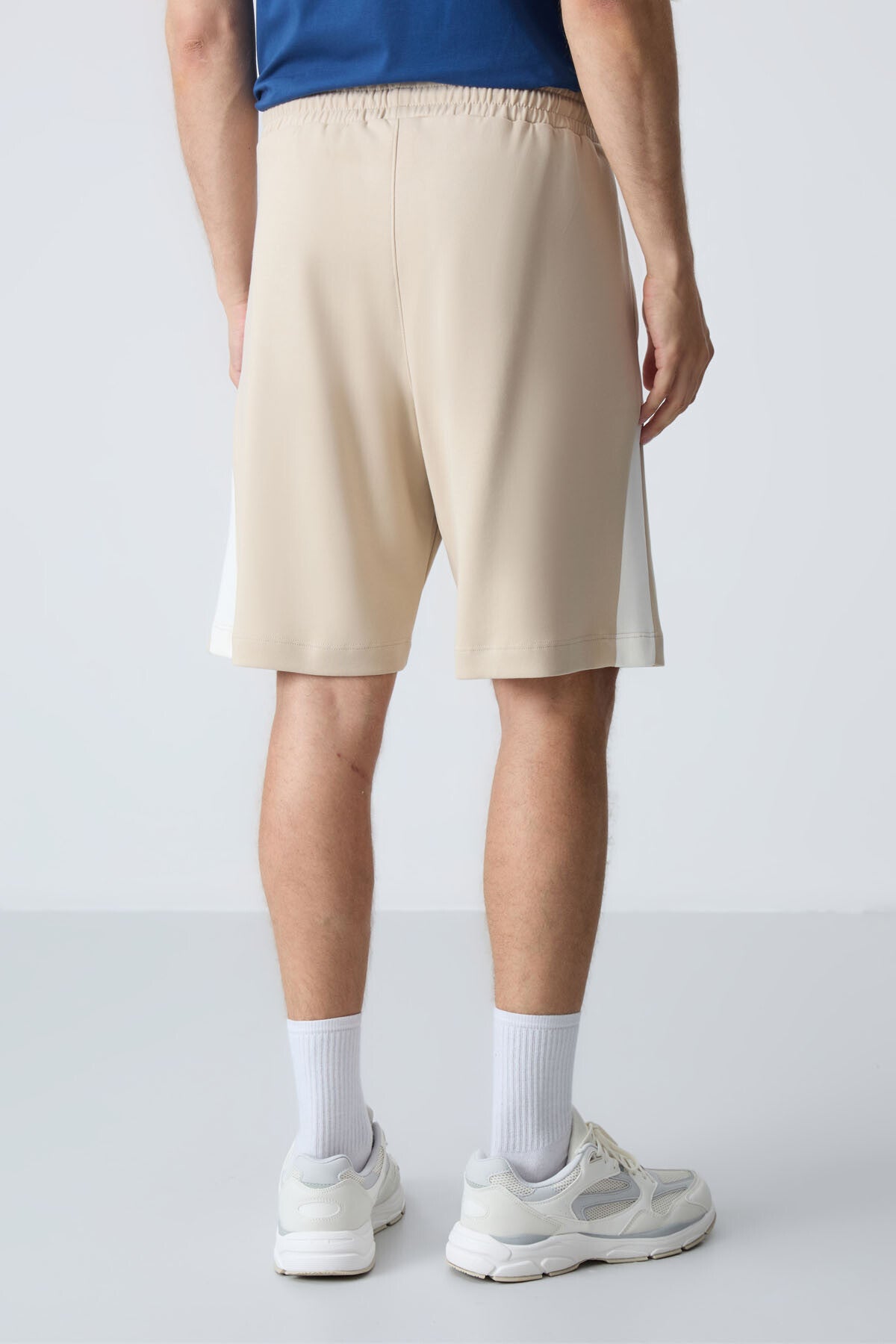 Cotton Thick Soft Textured Standard Fit Basic Men's Shorts - 81280
