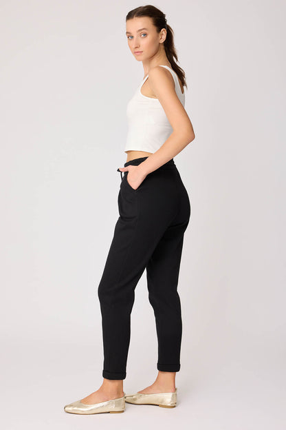 TRACKSUIT TROUSERS WITH LACED POCKETS