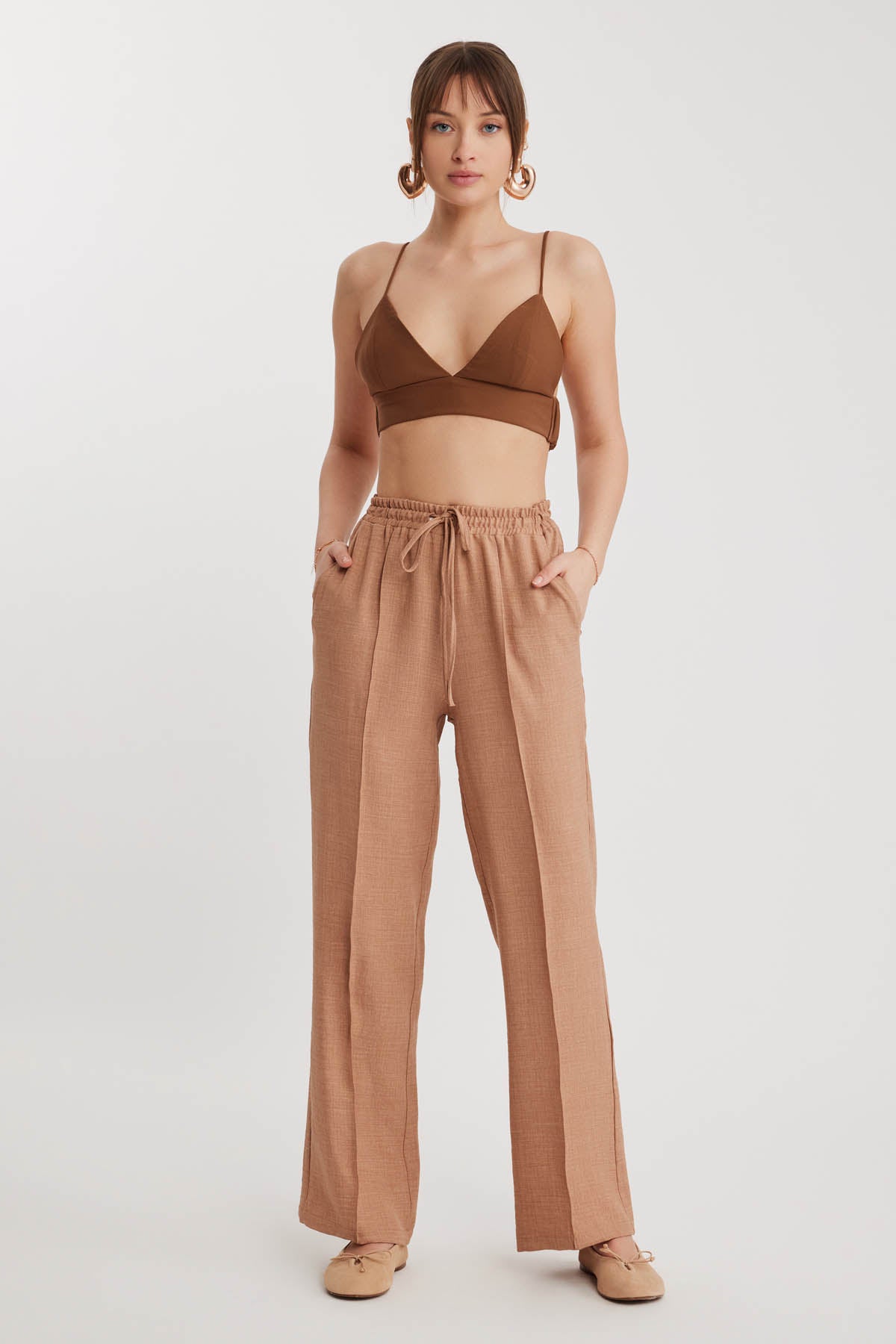 LACED TROUSERS