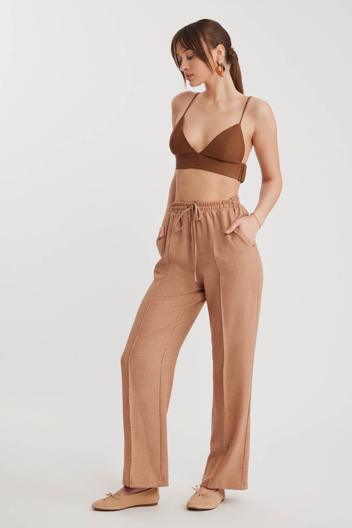 LACED TROUSERS