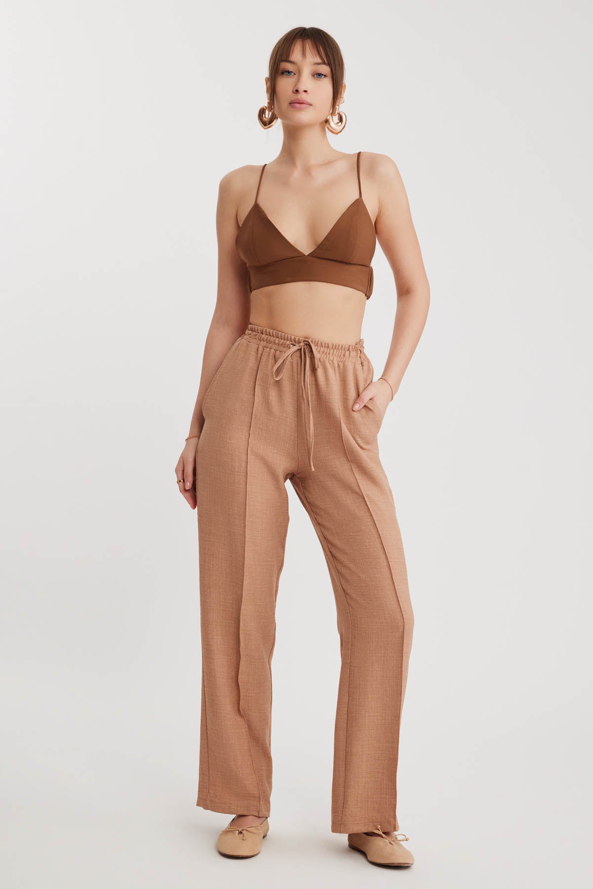 LACED TROUSERS