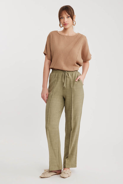 LACED TROUSERS