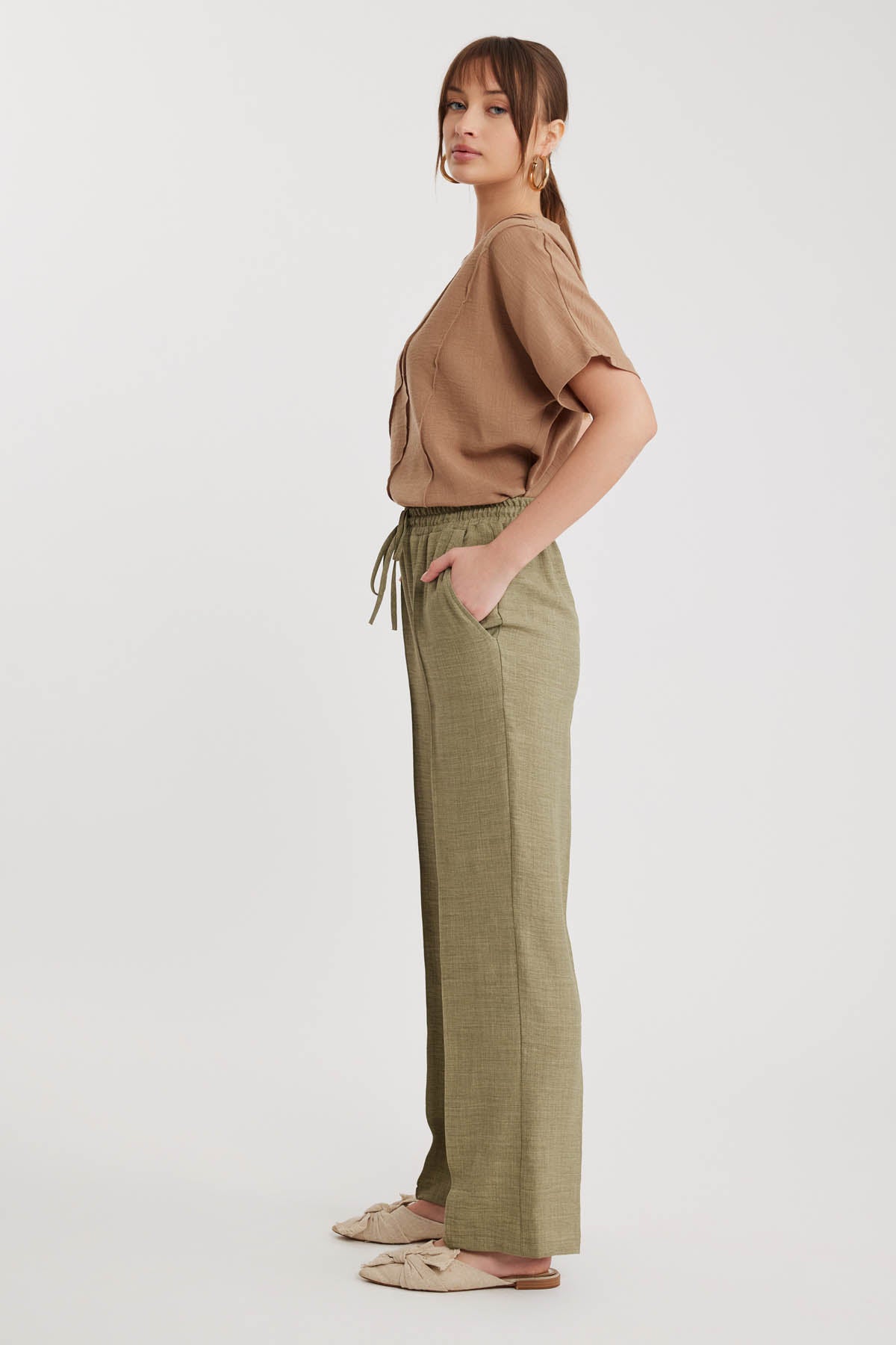 LACED TROUSERS