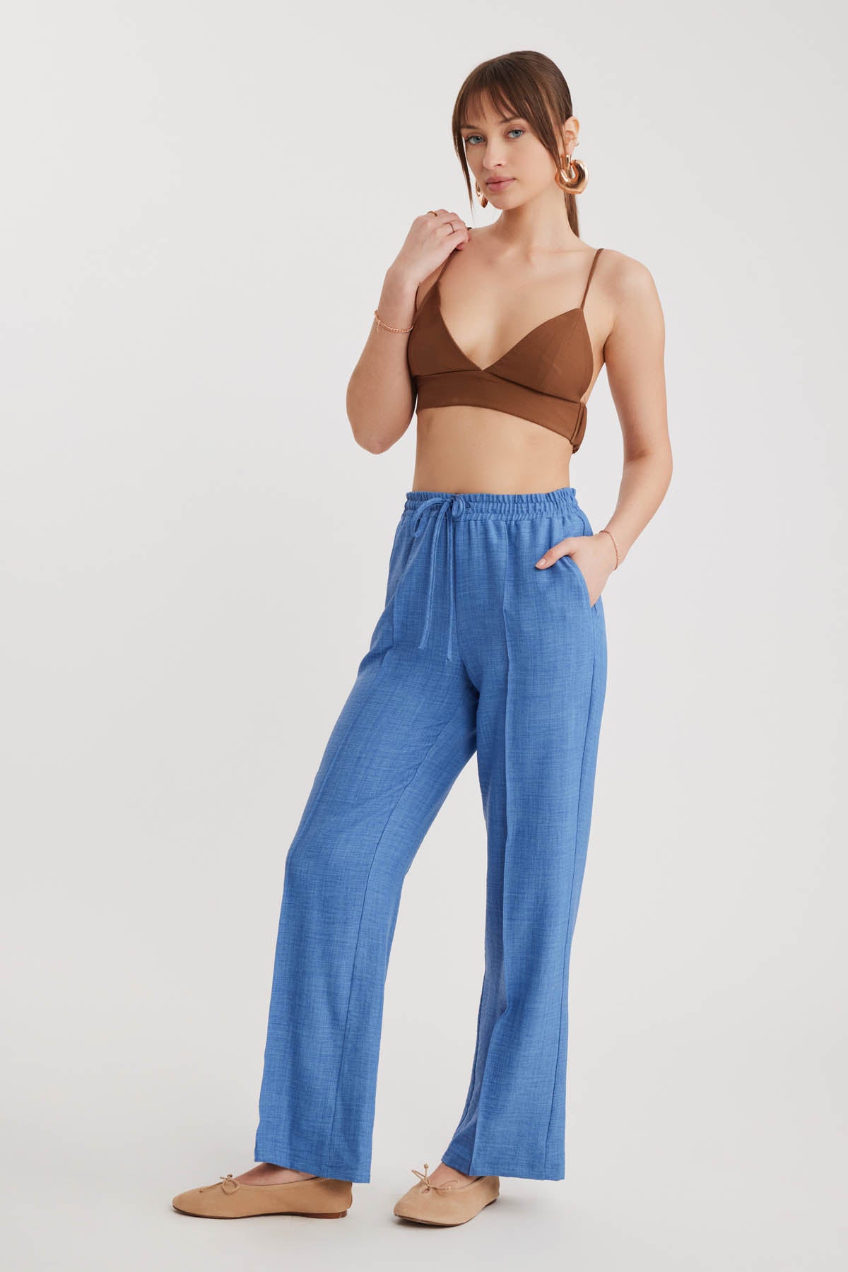 LACED TROUSERS