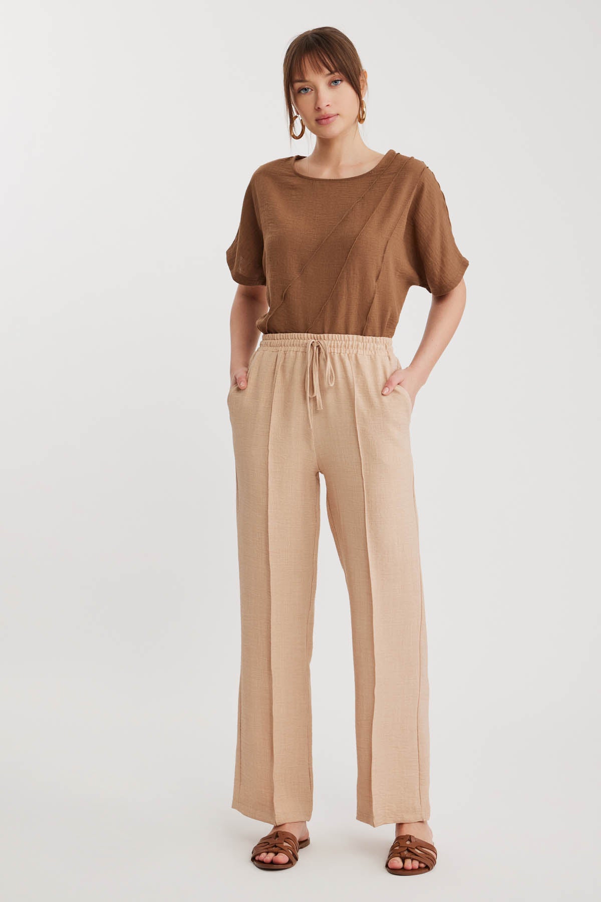 LACED TROUSERS