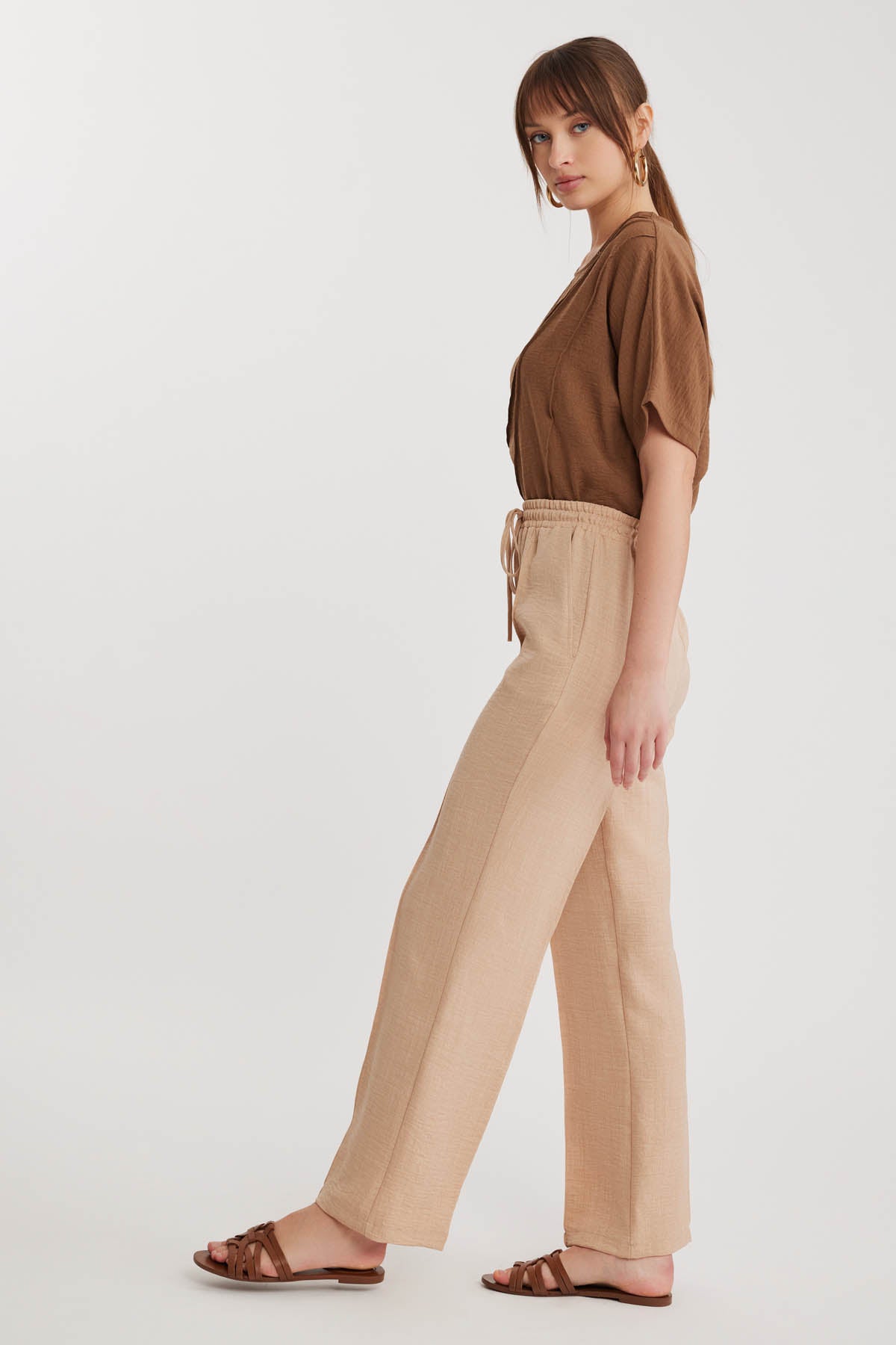LACED TROUSERS