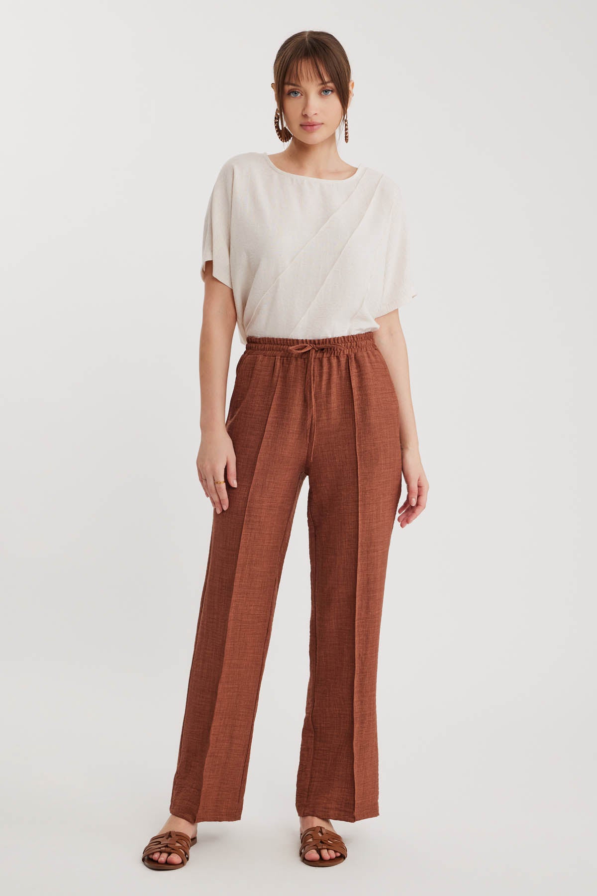 LACED TROUSERS