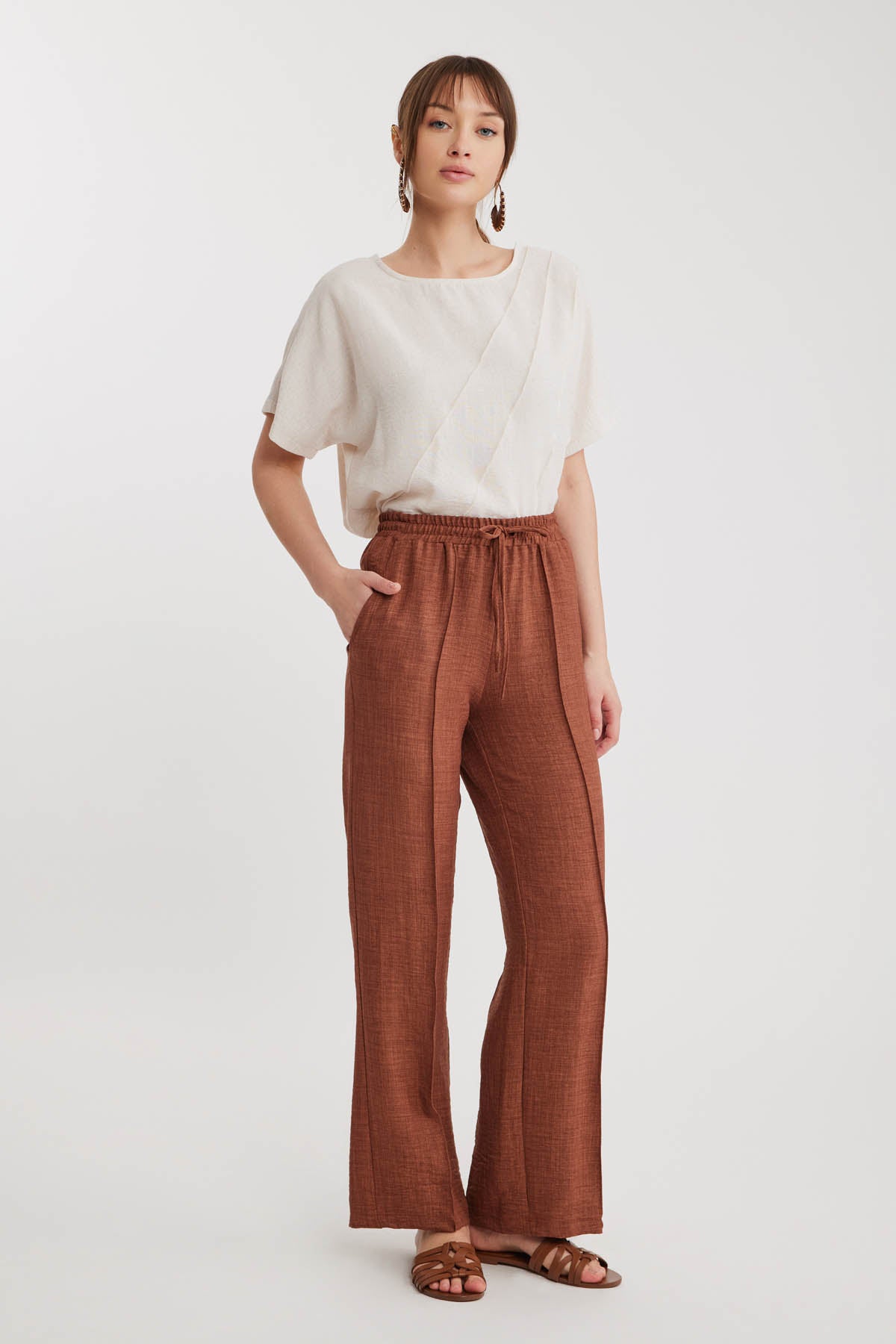 LACED TROUSERS