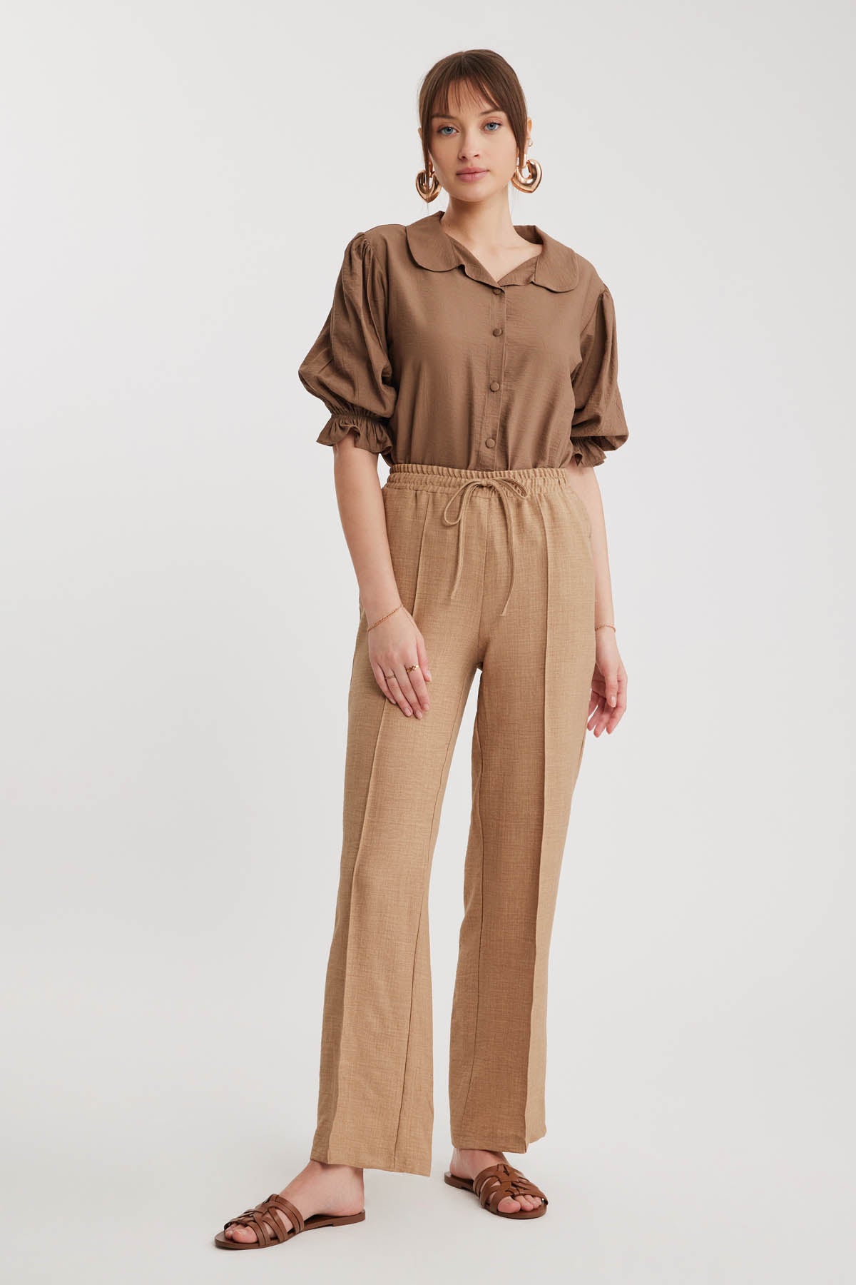 LACED TROUSERS