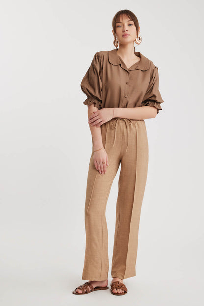 LACED TROUSERS