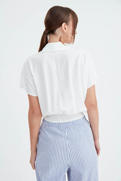 LOOSE SHIRT WITH TIES