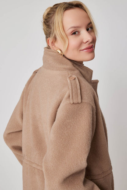 DRAWSTRING WAIST JACKET
