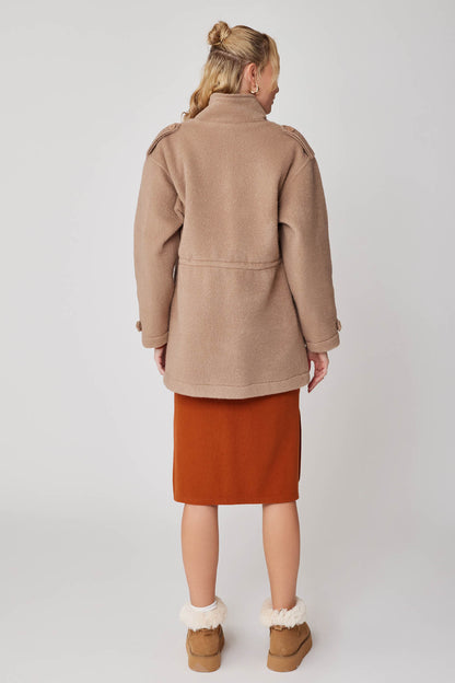 DRAWSTRING WAIST JACKET