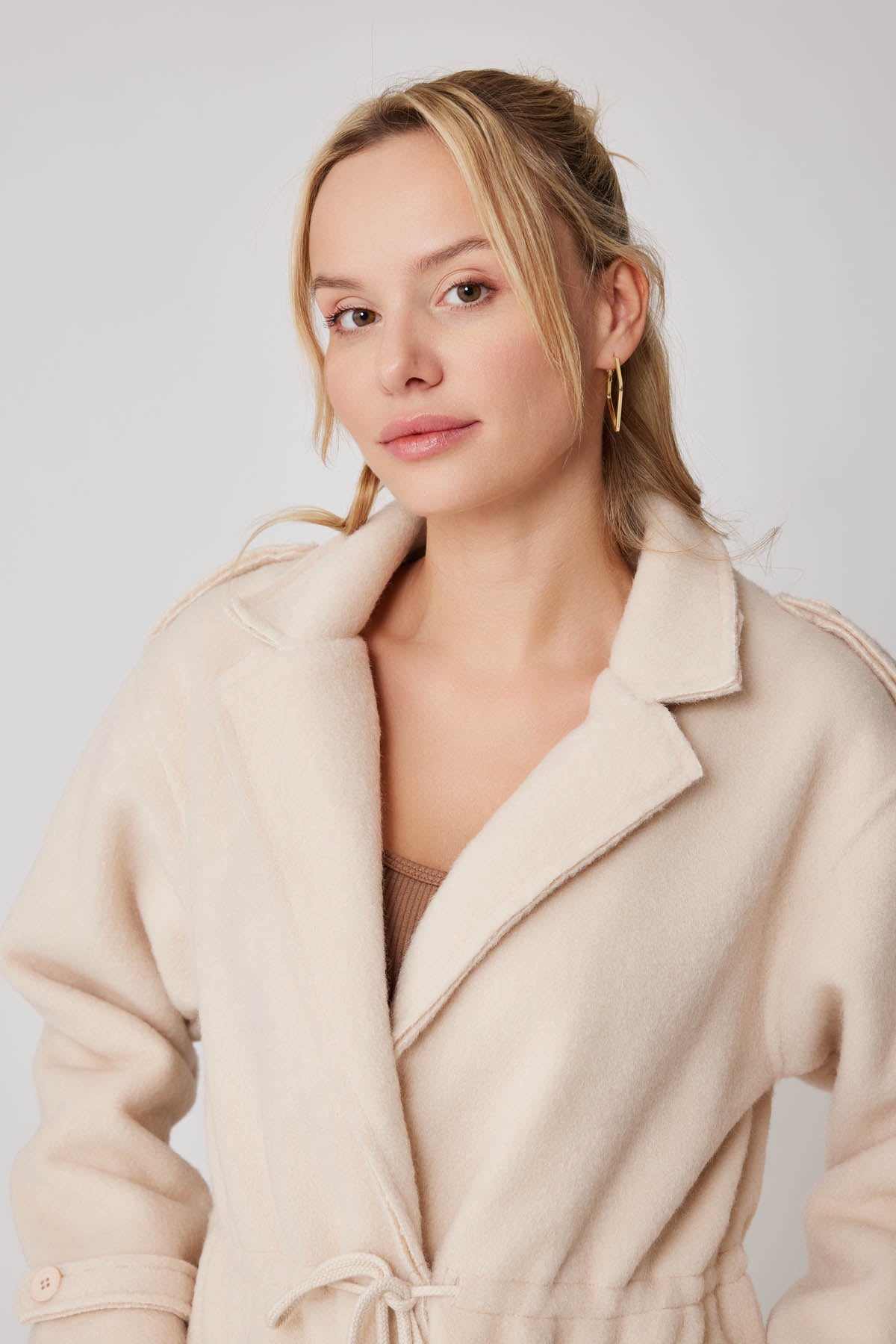 DRAWSTRING WAIST JACKET