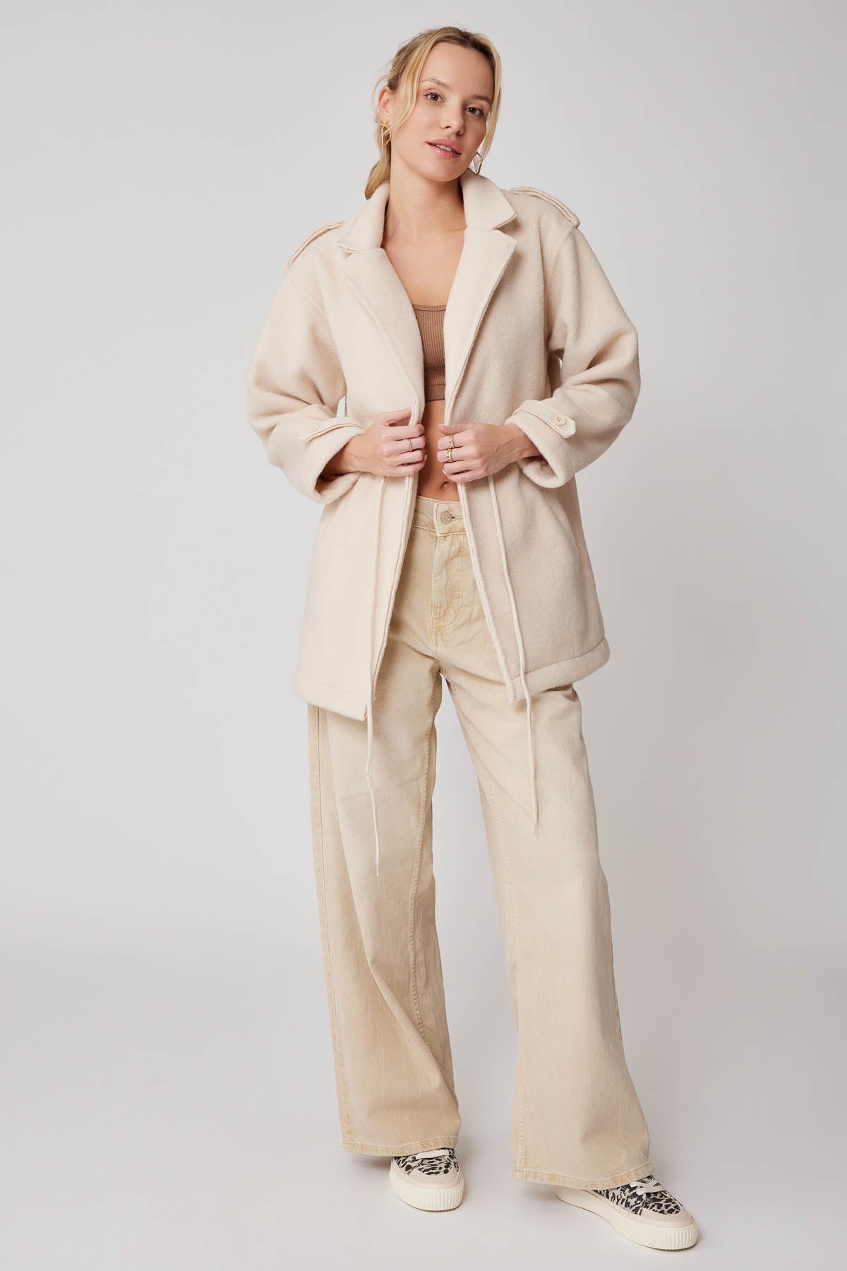 DRAWSTRING WAIST JACKET