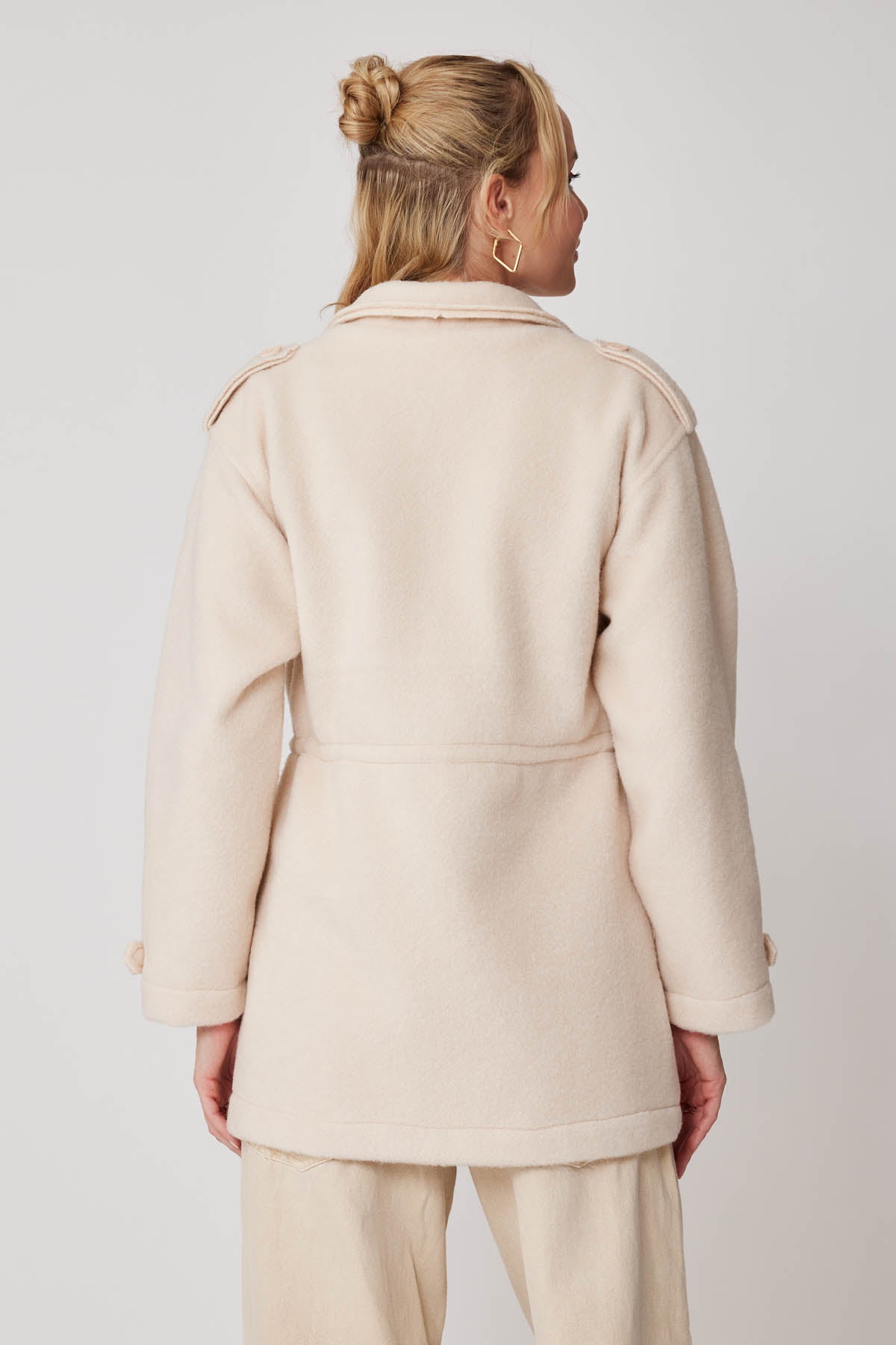 DRAWSTRING WAIST JACKET