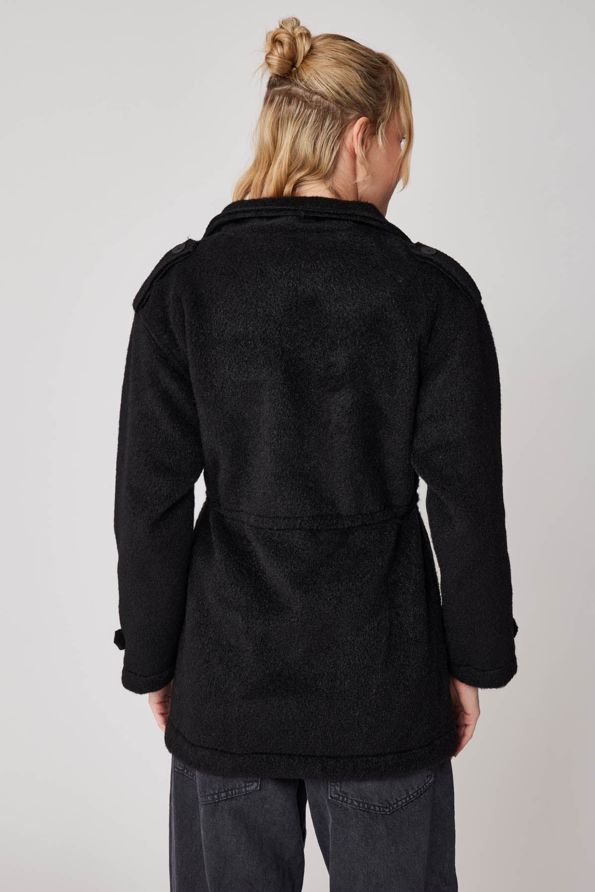 DRAWSTRING WAIST JACKET