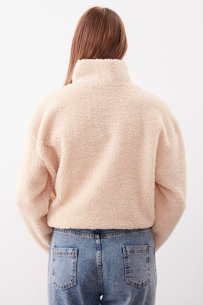 PELUSH SWEAT WITH RUCKLEBERRY
