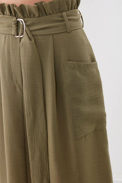 SKIRT WITH FRILLY ARCH