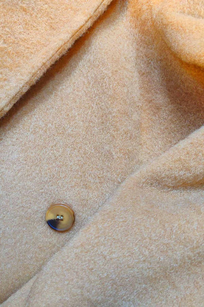 LONG JACKET WITH BELT BUTTONS