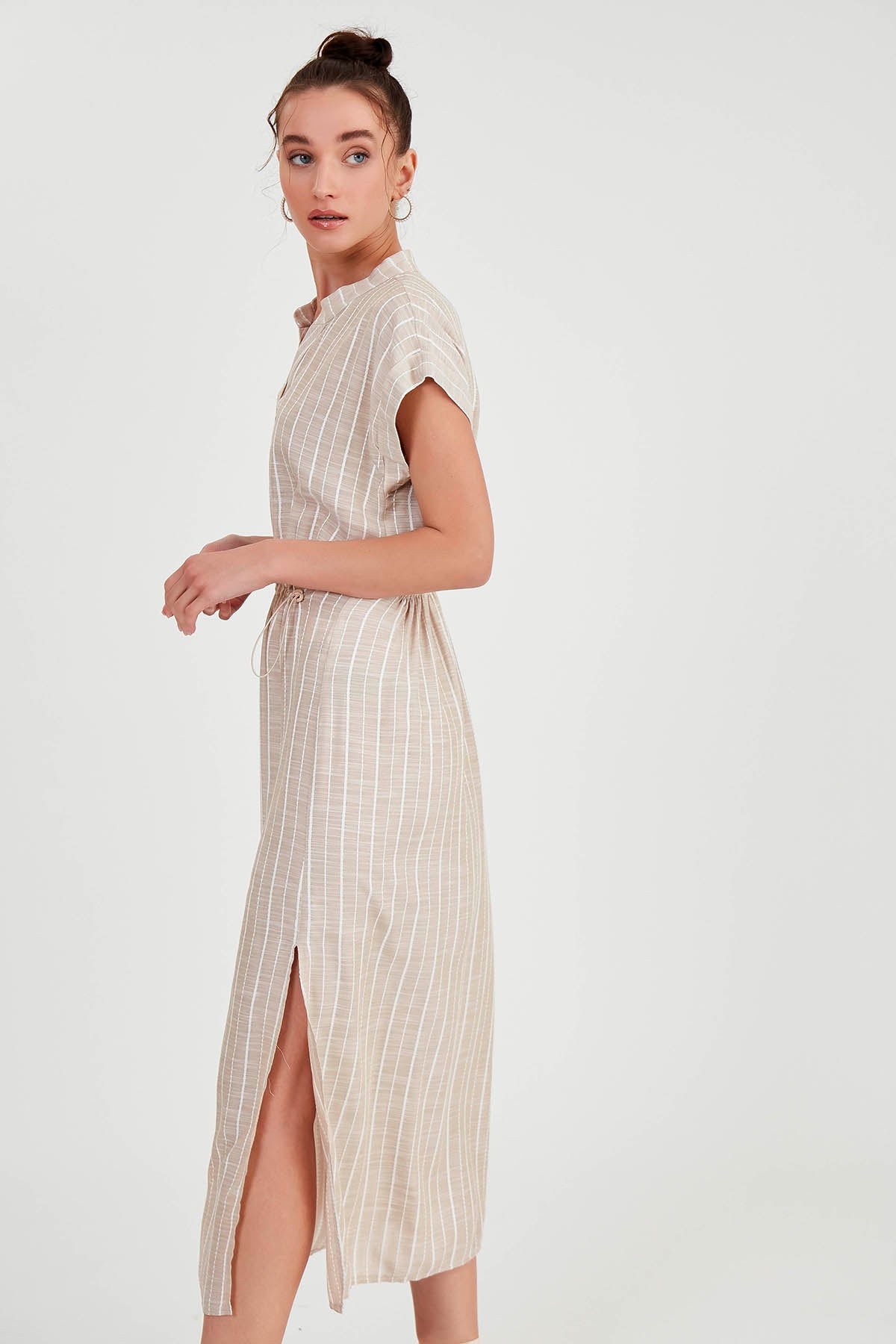 LONG DRESS WITH STRIPES