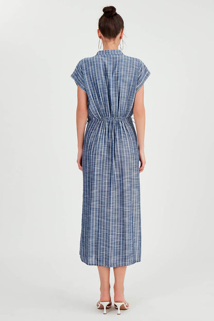 LONG DRESS WITH STRIPES