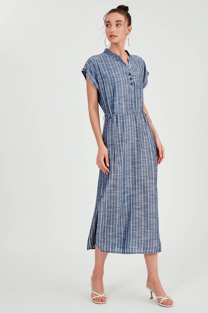 LONG DRESS WITH STRIPES
