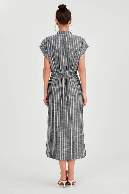 LONG DRESS WITH STRIPES