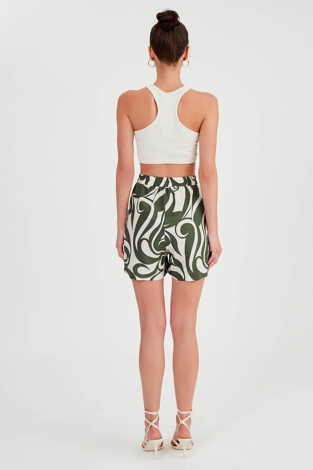 BELGIAN PATTERN SHORTS WITH POCKET