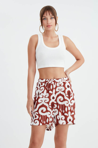 SHORTS WITH WAIST ELASTANE PATTERN