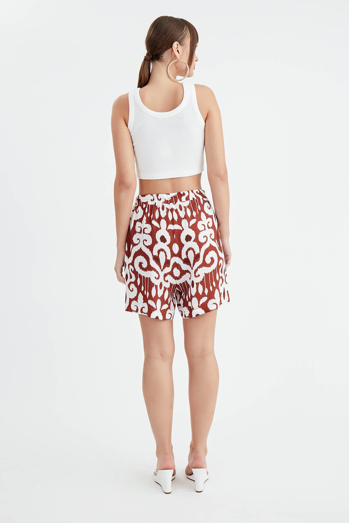 SHORTS WITH WAIST ELASTANE PATTERN