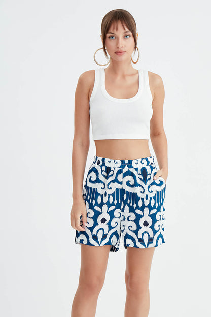 SHORTS WITH WAIST ELASTANE PATTERN