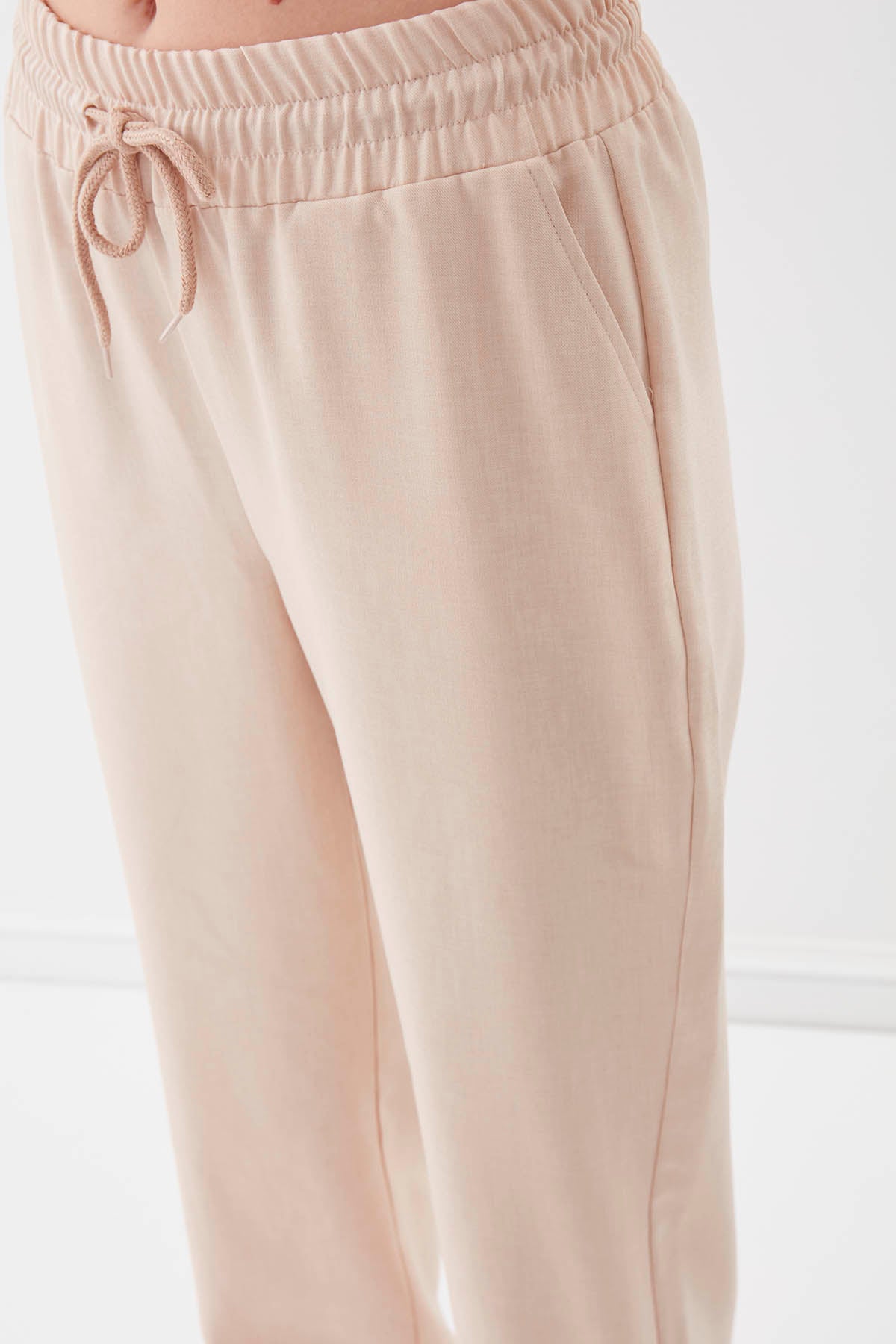 COMFY TROUSERS WITH ELASTANE WAIST AND ANKLES