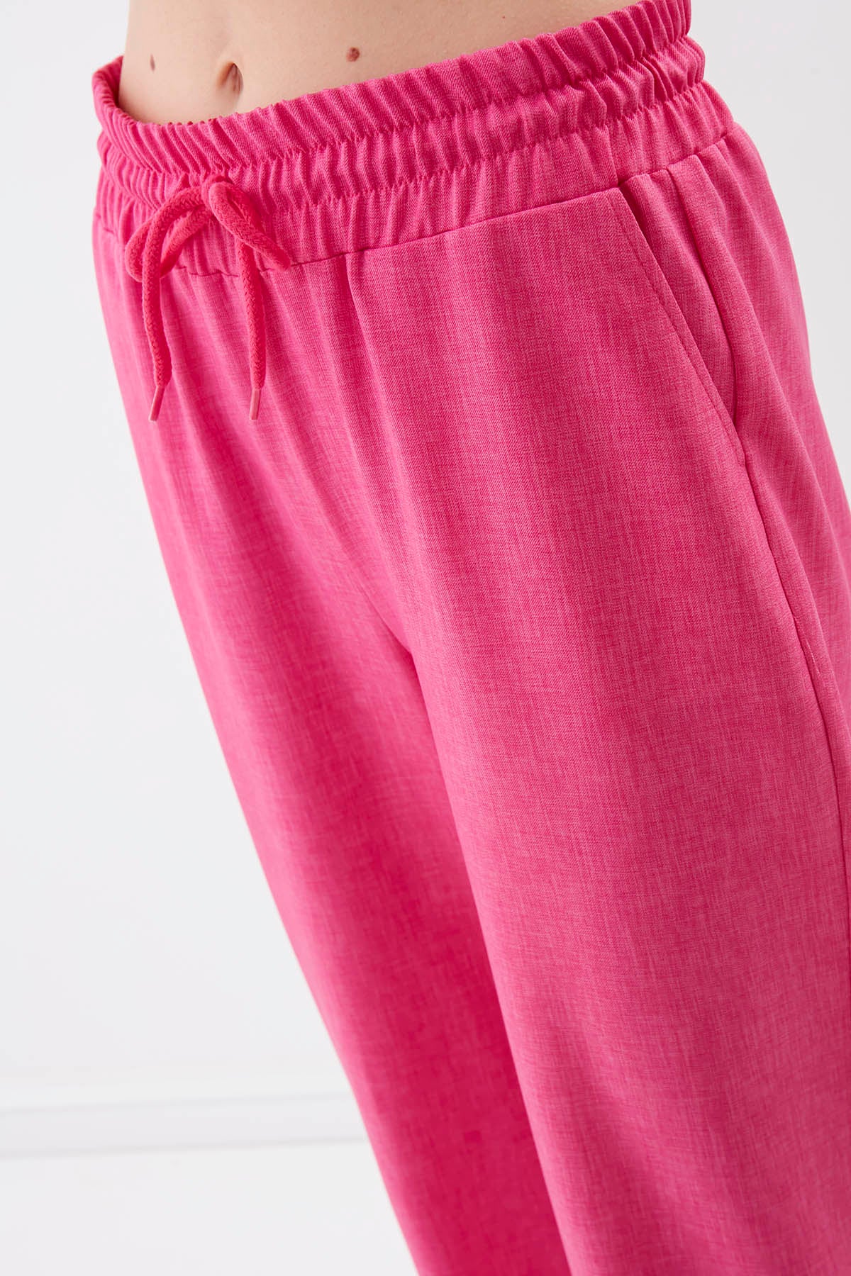 COMFY TROUSERS WITH ELASTANE WAIST AND ANKLES