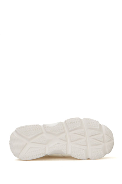 Elmet Genuine Leather White Bosphorus Men's Athletic Shoes