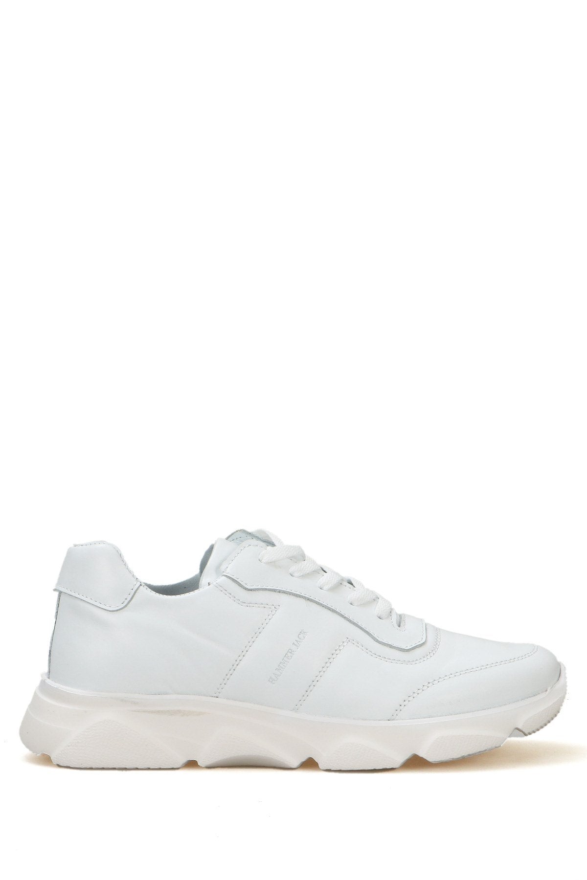 Elmet Genuine Leather White Bosphorus Men's Athletic Shoes