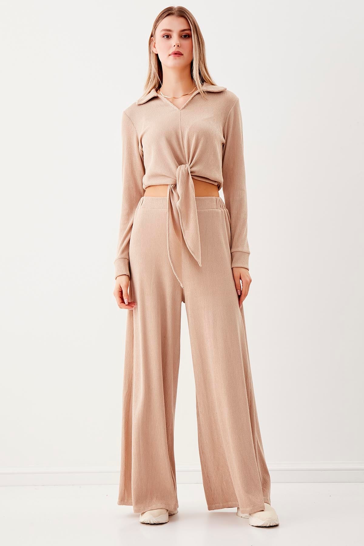 KNITTED TROUSERS