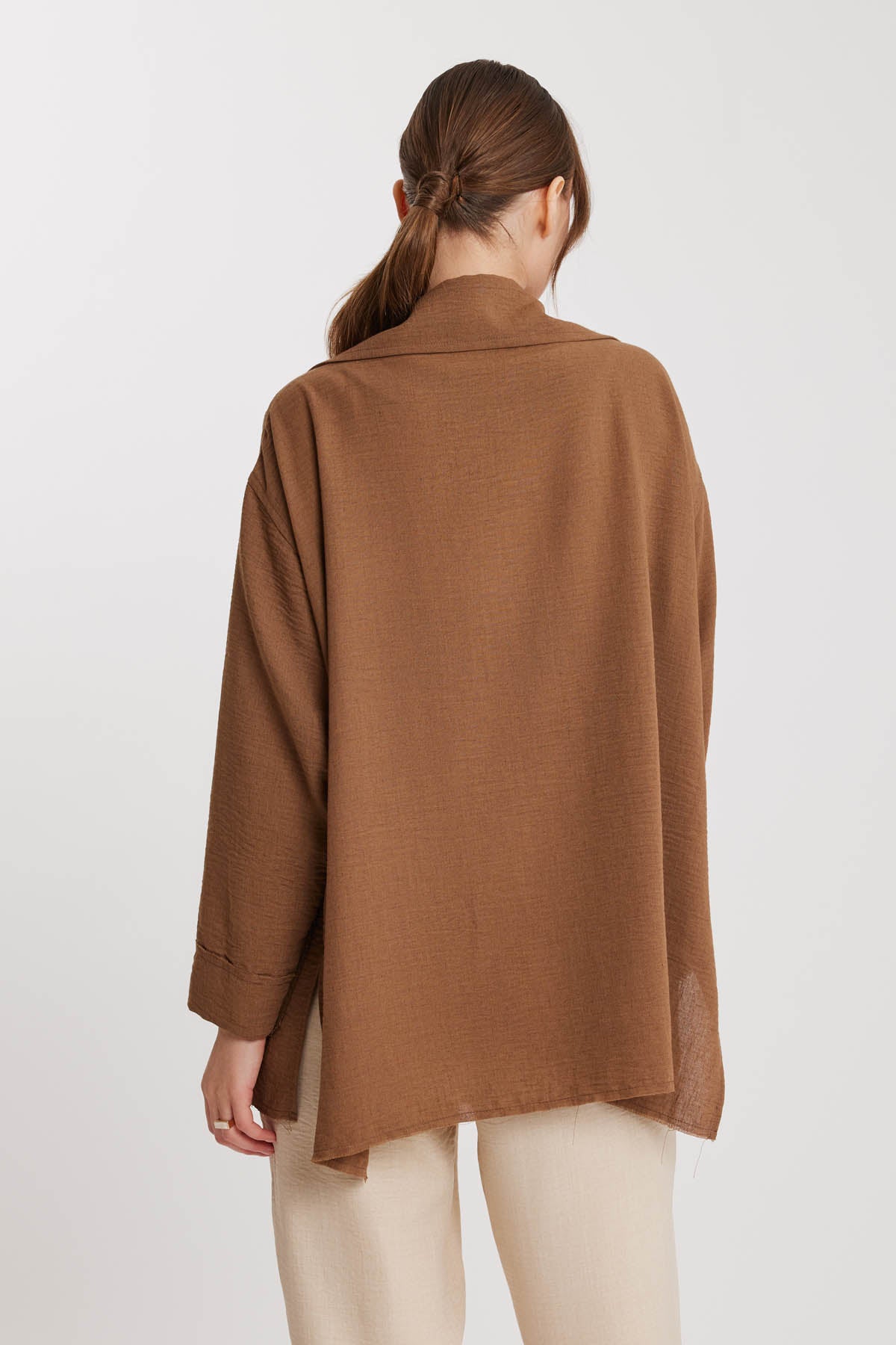BIG COLLAR POCKET LOOSE JACKET