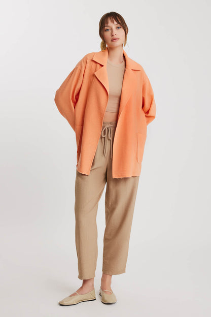 BIG COLLAR POCKET LOOSE JACKET
