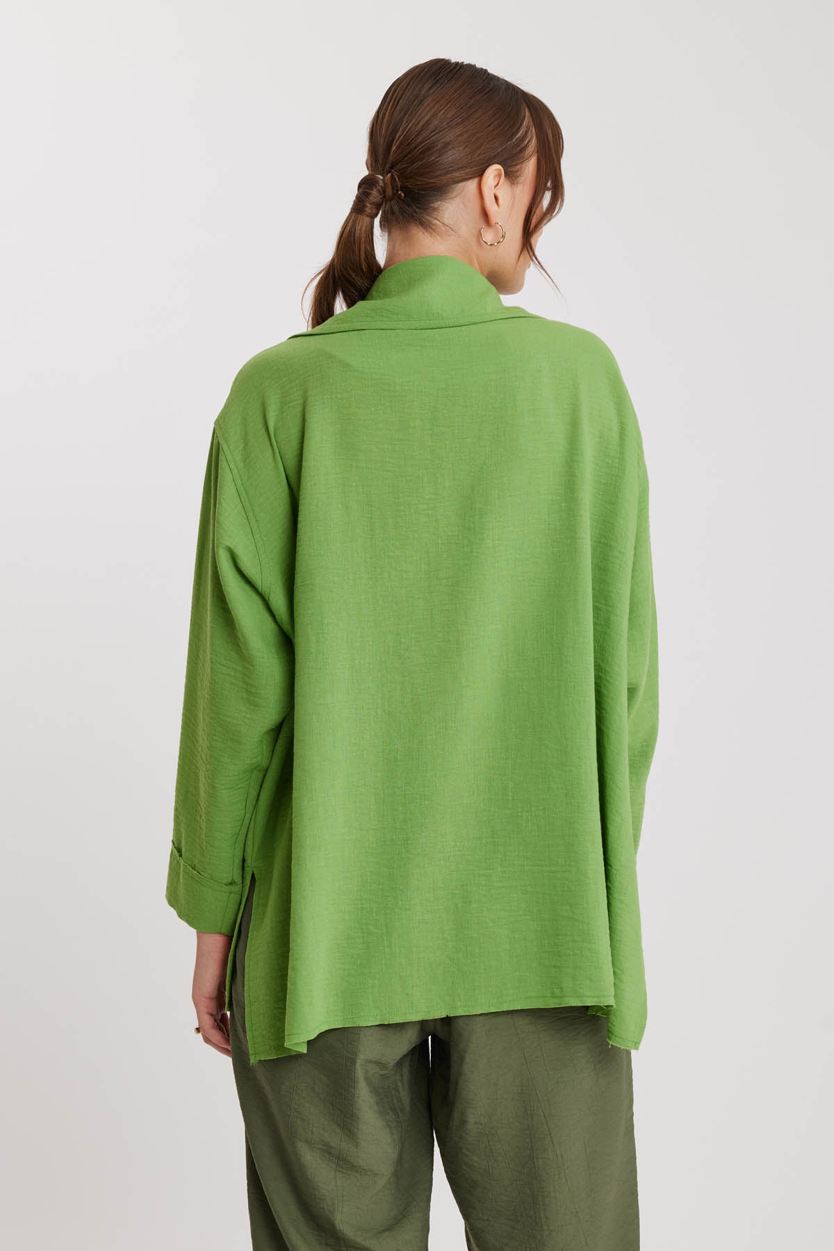 BIG COLLAR POCKET LOOSE JACKET