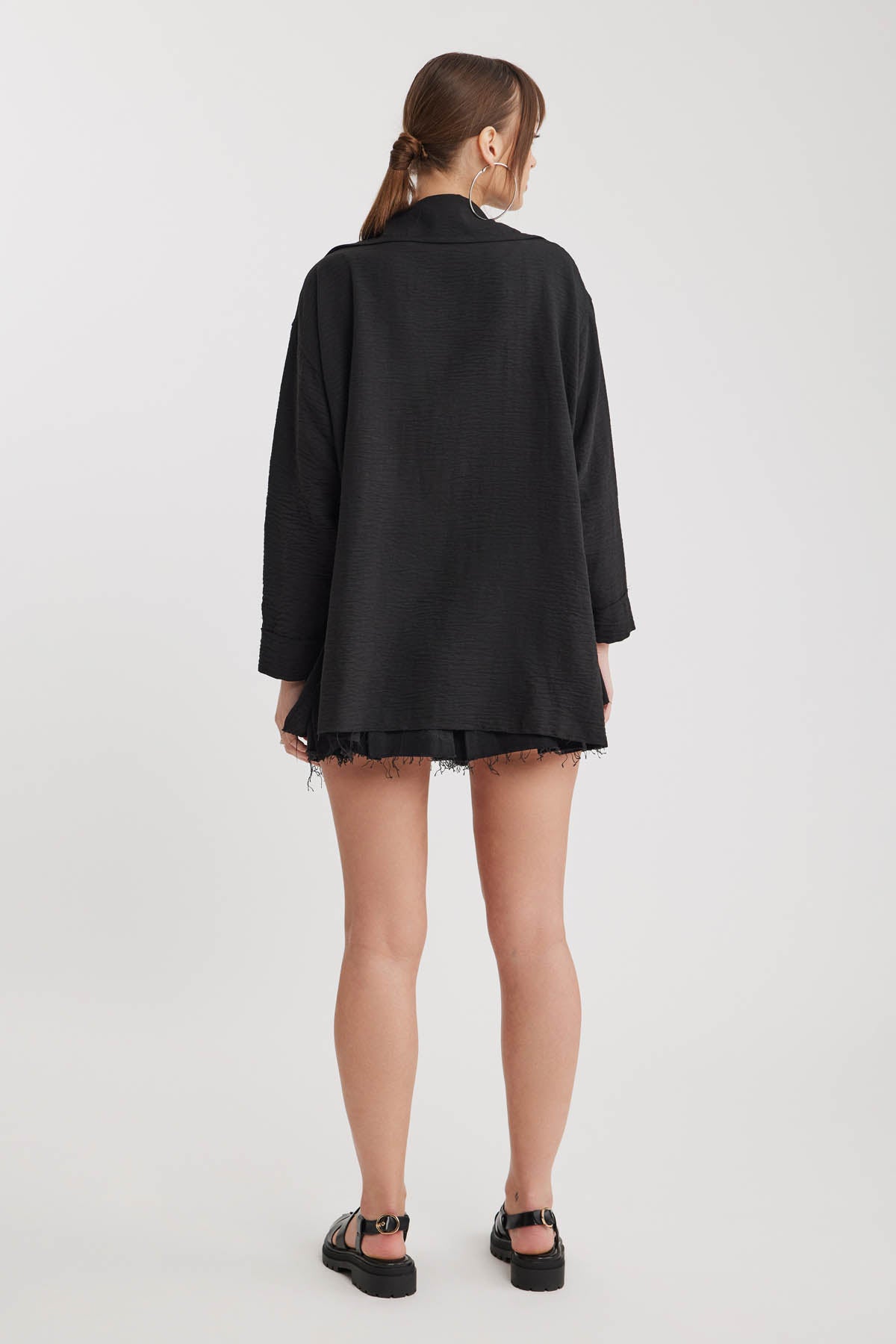 BIG COLLAR POCKET LOOSE JACKET