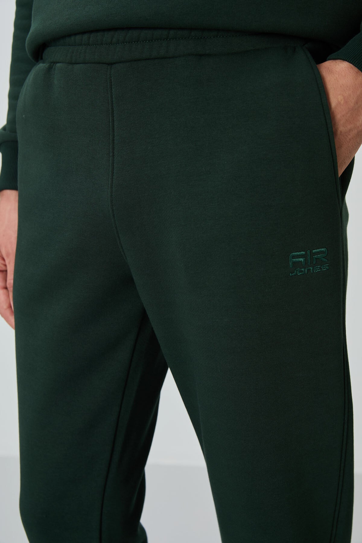 Andy Camo Green Hooded Men's Tracksuit Set - 85190