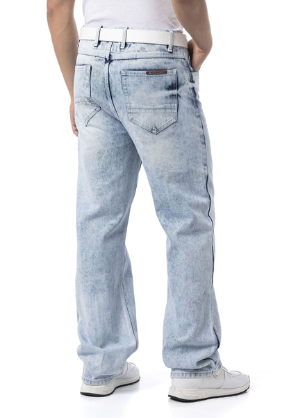 CD903 Stright cut Jeans