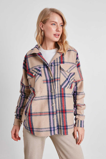 PLAID LUMBERJACK SHIRT WITH POCKETS
