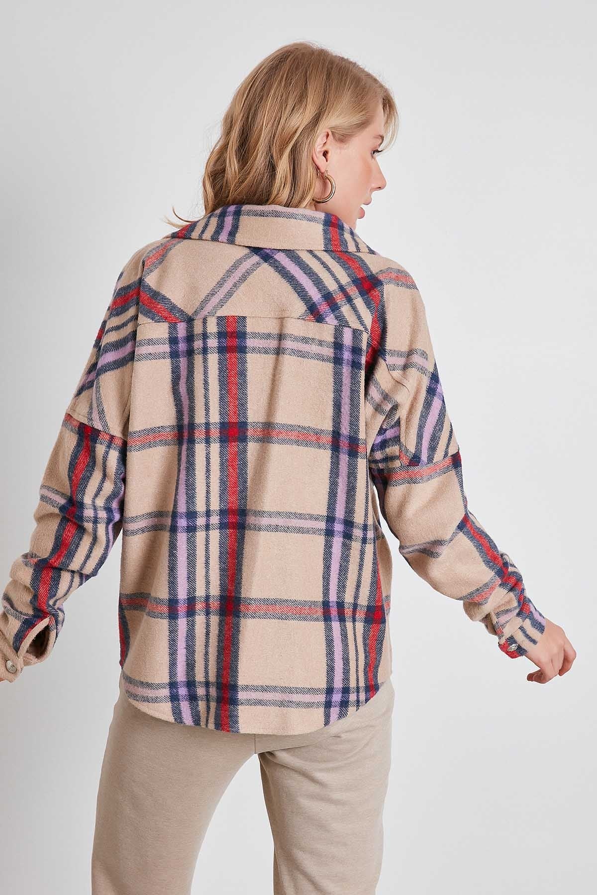 PLAID LUMBERJACK SHIRT WITH POCKETS