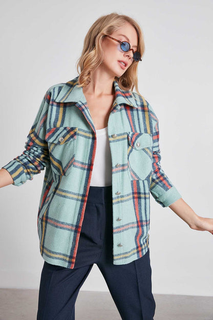 PLAID LUMBERJACK SHIRT WITH POCKETS